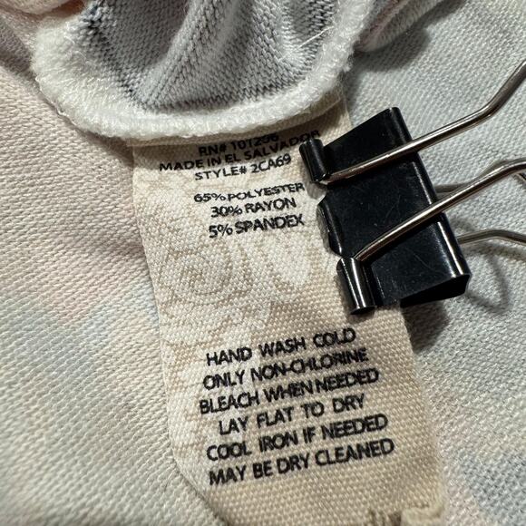 Soft Surroundings Tunic Top 3/4 Sleeve Floral Cottage Boho Romantic Artsy Large - Picture 4 of 5